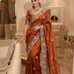 Designer Party Wear Pure Soft Tissue Silk Saree