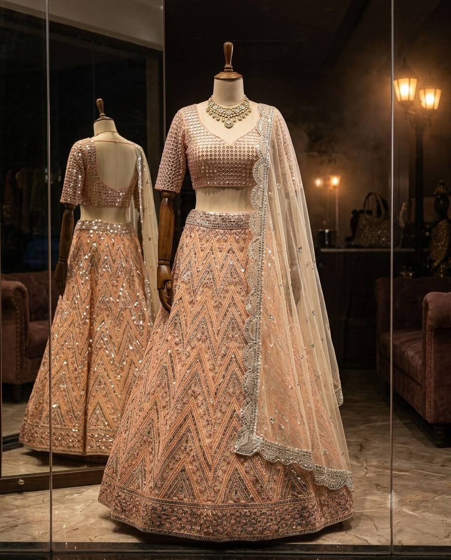 Launching Premium Quality Soft Net Lehenga