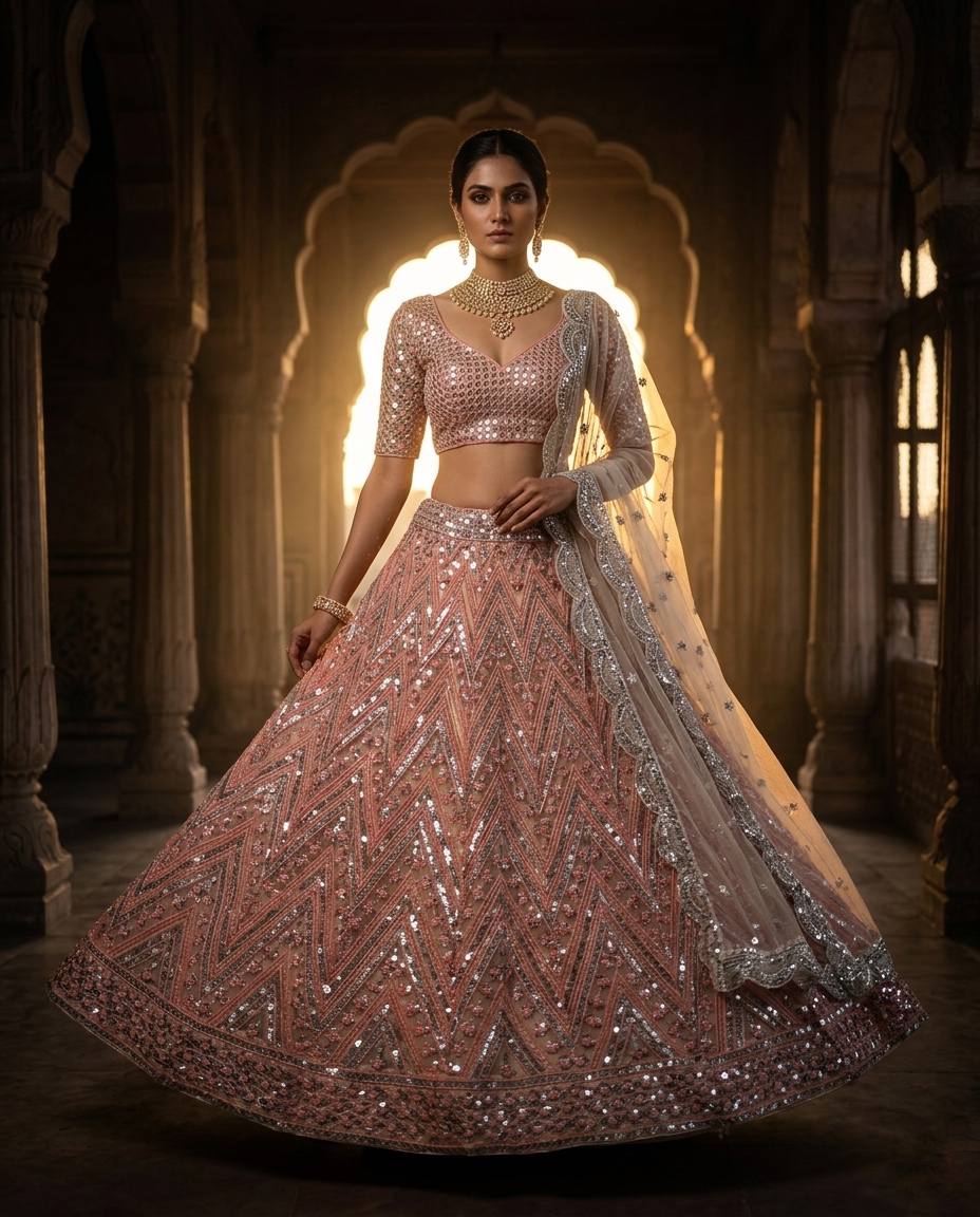 Launching Premium Quality Soft Net Lehenga