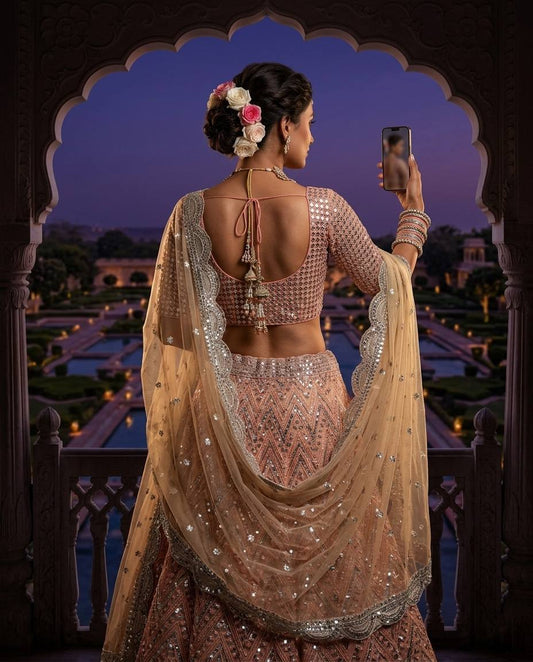 Launching Premium Quality Soft Net Lehenga