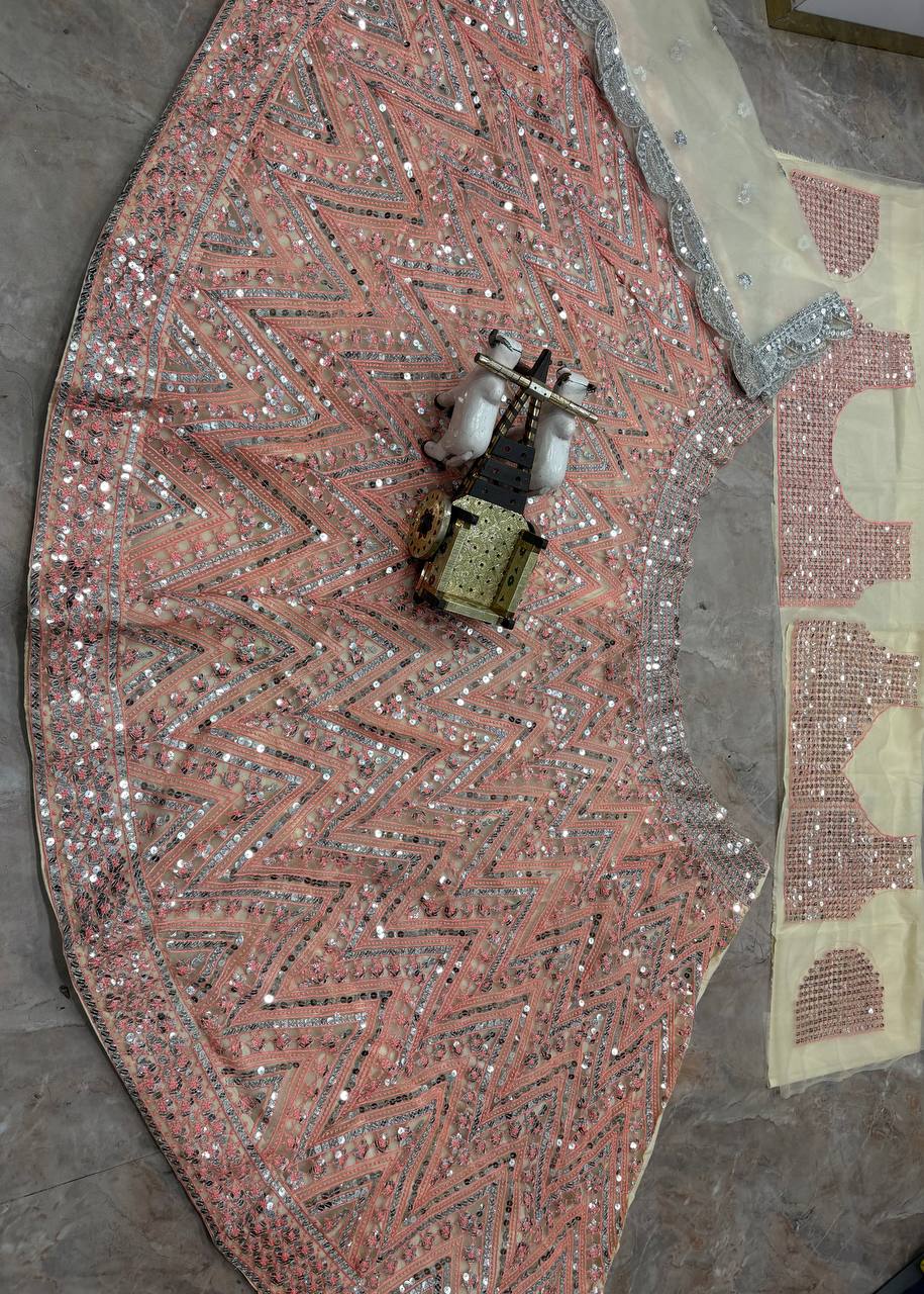 Launching Premium Quality Soft Net Lehenga