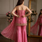 Premium Fandy Fabric Zari & Sequence Embroidery Work Sharara Set