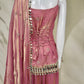 Premium Fandy Fabric Zari & Sequence Embroidery Work Sharara Set