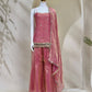 Premium Fandy Fabric Zari & Sequence Embroidery Work Sharara Set