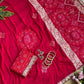 Pure soft viscose georgette sarees with amazing weaving patola Bandhni