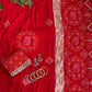 Pure soft viscose georgette sarees with amazing weaving patola Bandhni