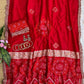 Pure soft viscose georgette sarees with amazing weaving patola Bandhni