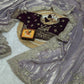 Pure Fandy satin material with c pallu embroidery work saree