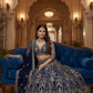 Launching 4 meter flared Premium Quality Soft Net Lehenga