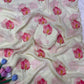 Soft Tebby silk with floral print saree