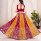 Einführung eines 4 Meter ausgestellten Coding Sequins Work Lehenga