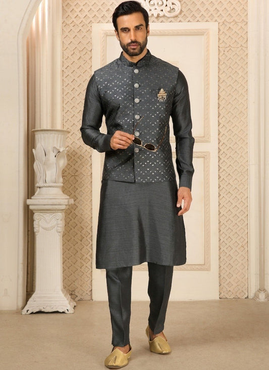 Premium Men’s Koti Kurta Set