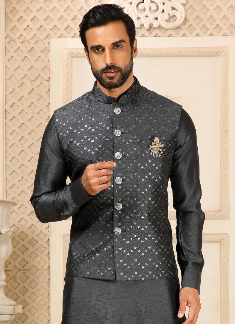 Premium Men’s Koti Kurta Set