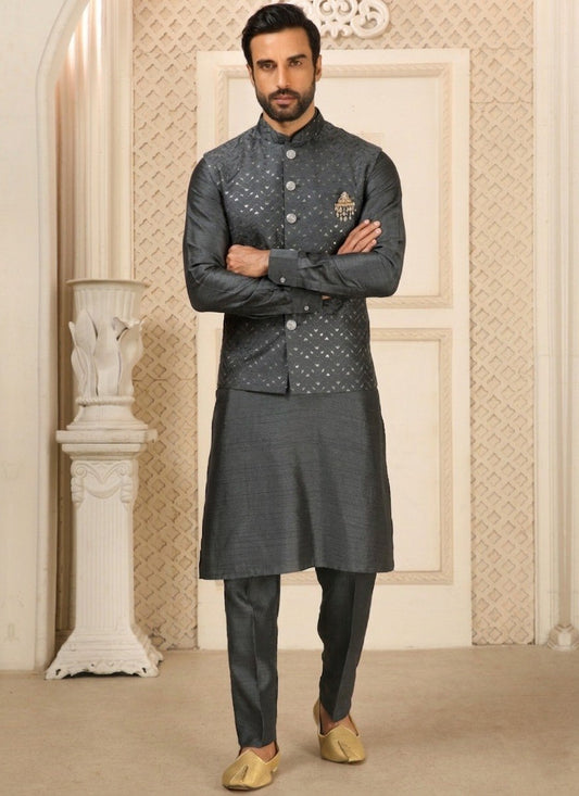 Premium Men’s Koti Kurta Set