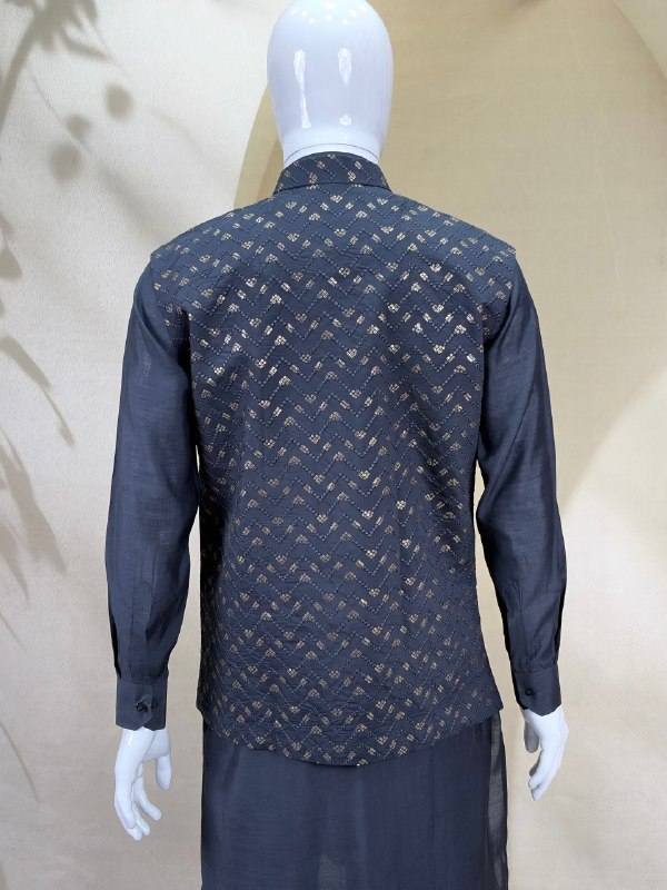 Premium Men’s Koti Kurta Set