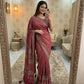Presenting You Most Beautiful Latest Real Mirror Work Saree Collection