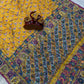 Soft Chinnon with beautiful print saree