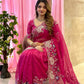 Designer Wedding Party Wear Soft Silk Saree