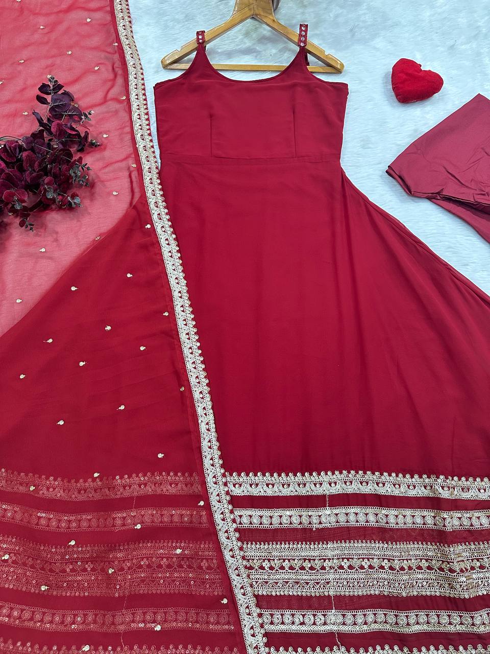 Designer Anarkali Suit is luxury clothing