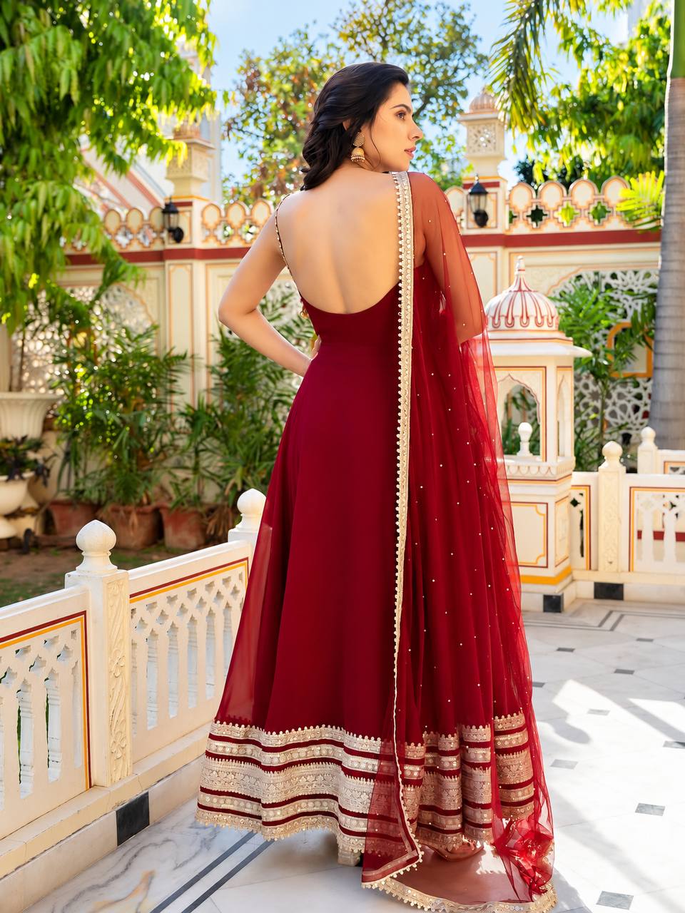 Designer Anarkali Suit is luxury clothing