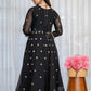 Faux Blooming With Heavy 3/mm Sequins & Zari work suit