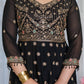 Faux Blooming With Heavy 3/mm Sequins & Zari work suit