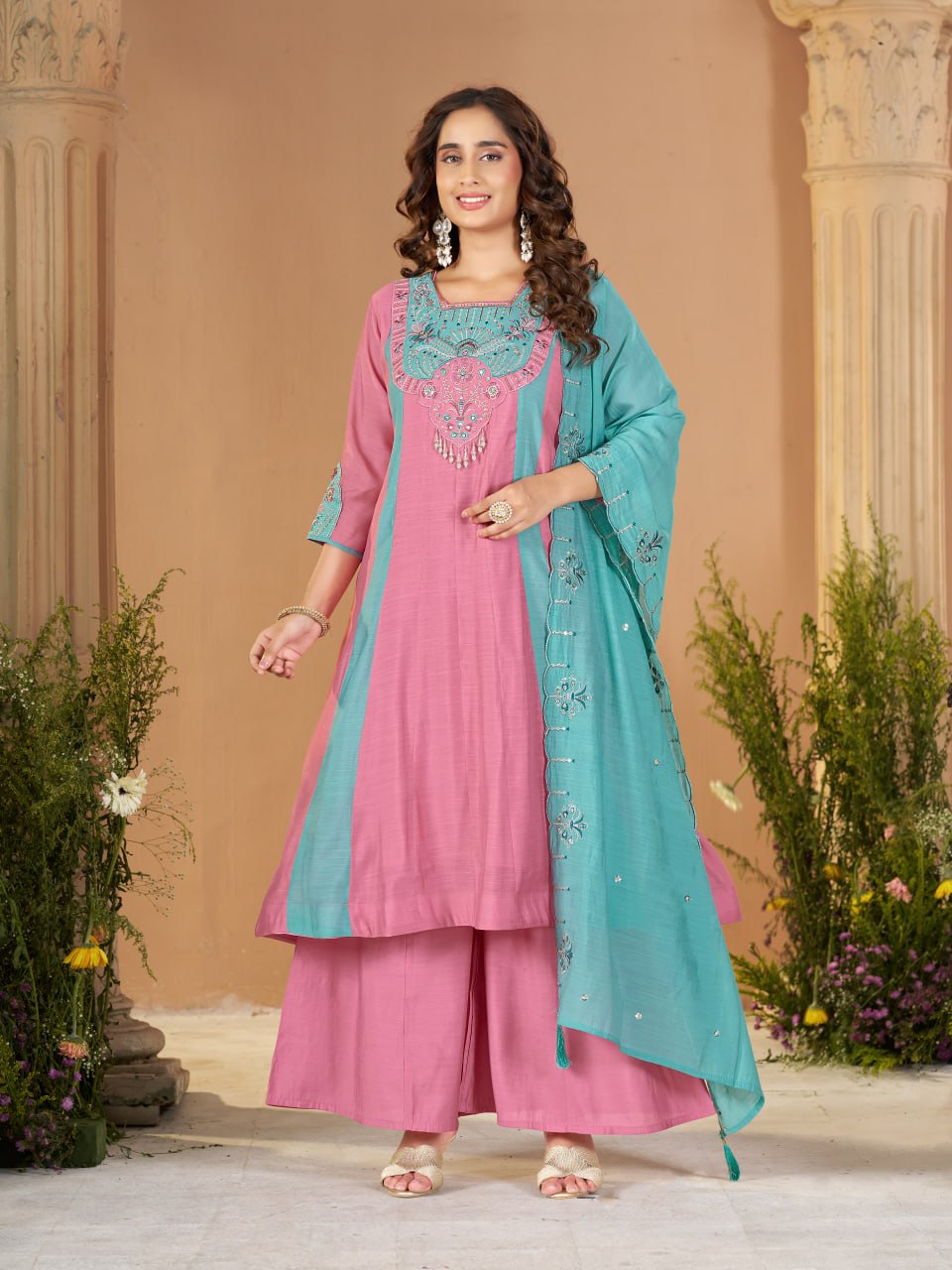 PREMIUM-FERTIGANZUG-SET AUS ANARKALI