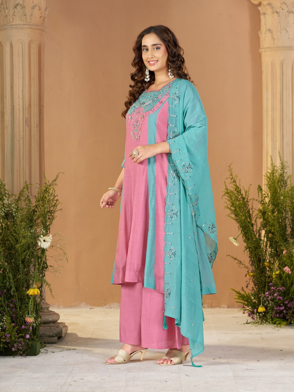 PREMIUM-FERTIGANZUG-SET AUS ANARKALI