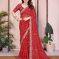 Bandhej Georgette Saree