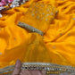 Beautiful Sequence butti all over Saree