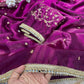 Beautiful Sequence butti all over Saree