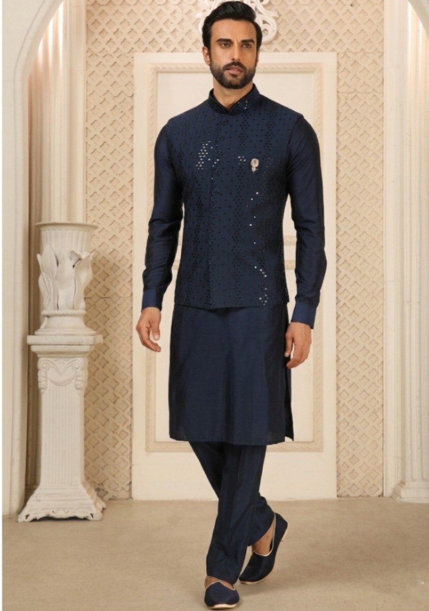 Premium Men’s Koti Kurta Set