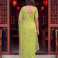 Bidds sequence pearls Embroidery Work saree