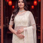 Bidds sequence pearls Embroidery Work saree