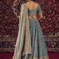 Fandy Silk Dori Zari Sequence Embroidery Work Choli