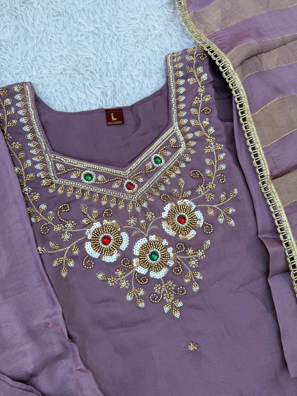 PREMIUM-FERTIGANZUG-SET AUS ANARKALI