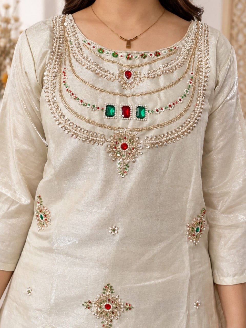 PREMIUM-FERTIGANZUG-SET AUS ANARKALI