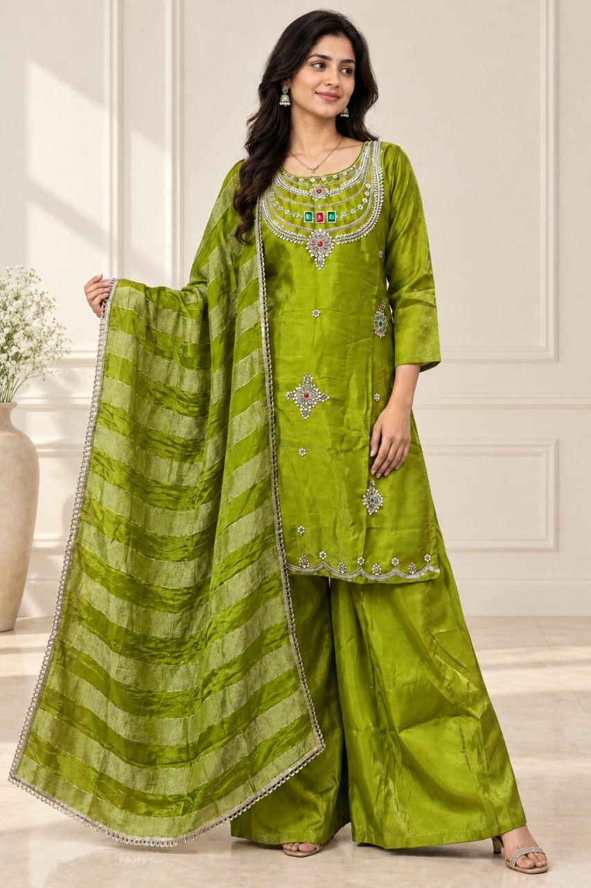 PREMIUM-FERTIGANZUG-SET AUS ANARKALI