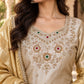 Pure Banarasi viscose fabric Beautiful BEADS And Stone Work Suit