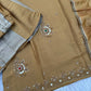 Pure Banarasi viscose fabric Beautiful BEADS And Stone Work Suit
