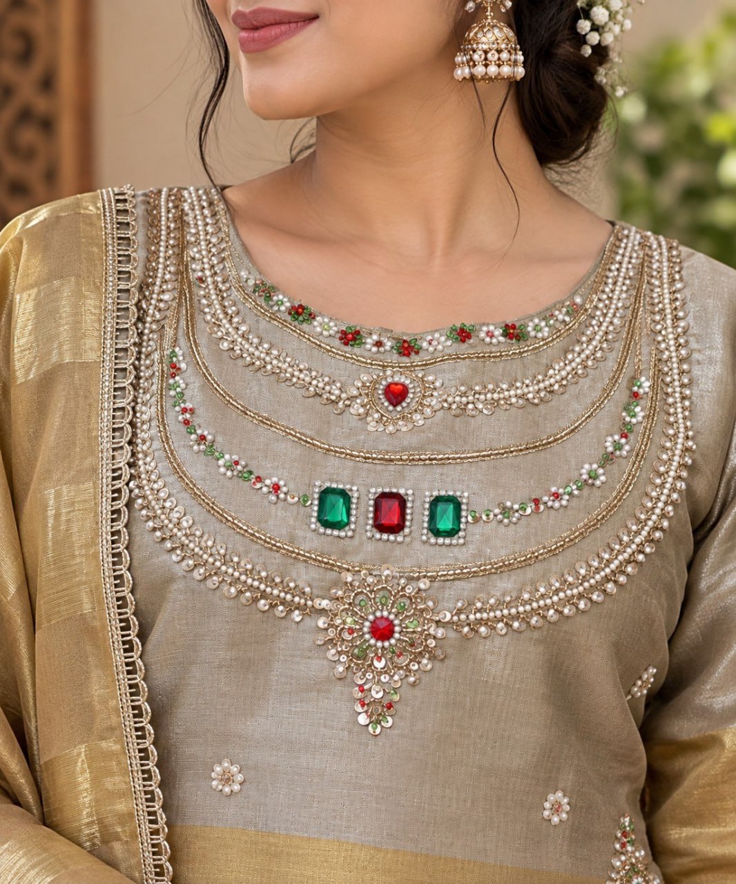 PREMIUM-FERTIGANZUG-SET AUS ANARKALI