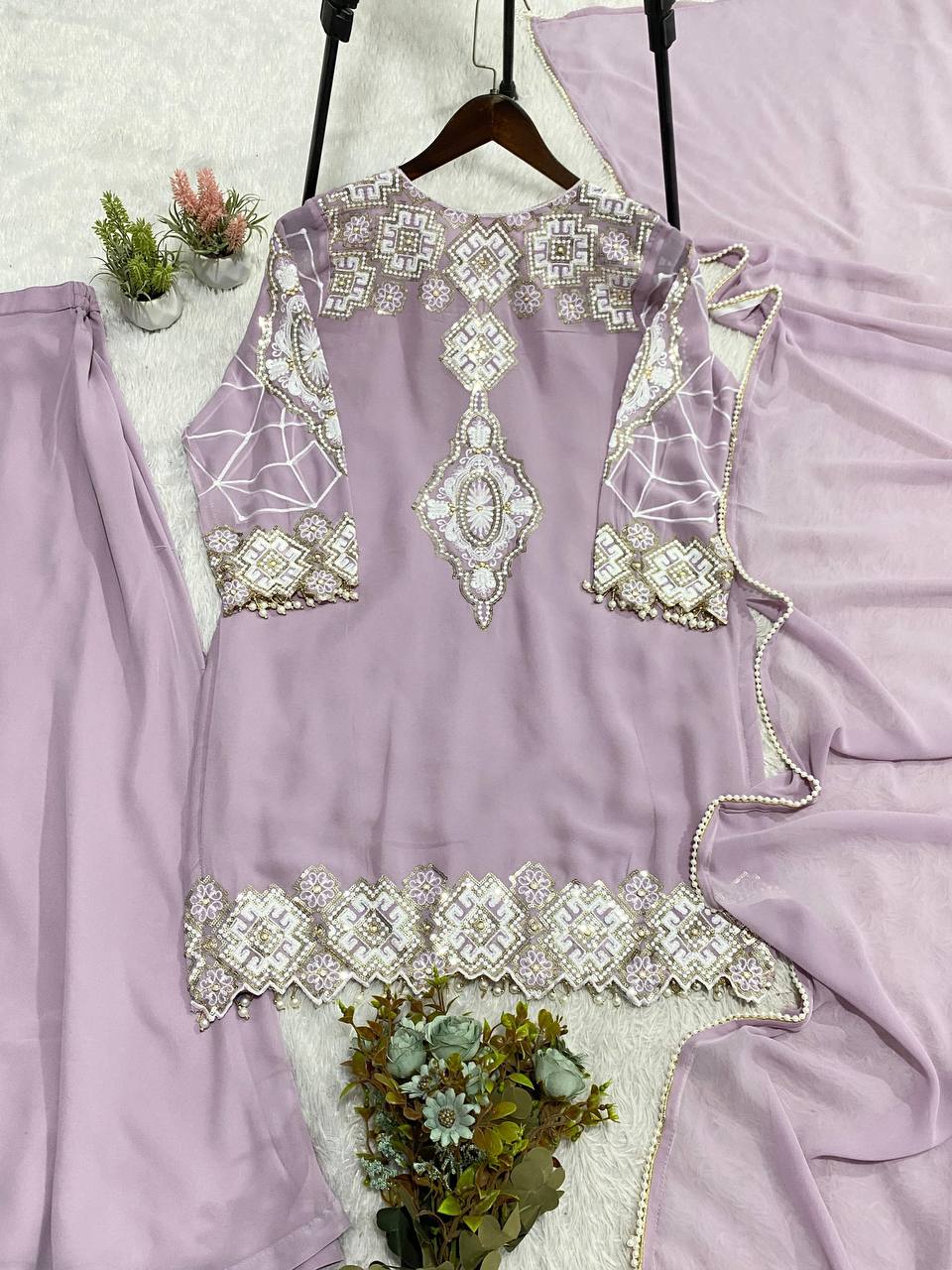 EID EXCLUSIVE AND TRENDY FOR WEDDING SEASON PLAZZO