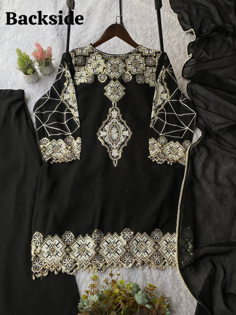 EID EXCLUSIVE AND TRENDY FOR WEDDING SEASON PLAZZO