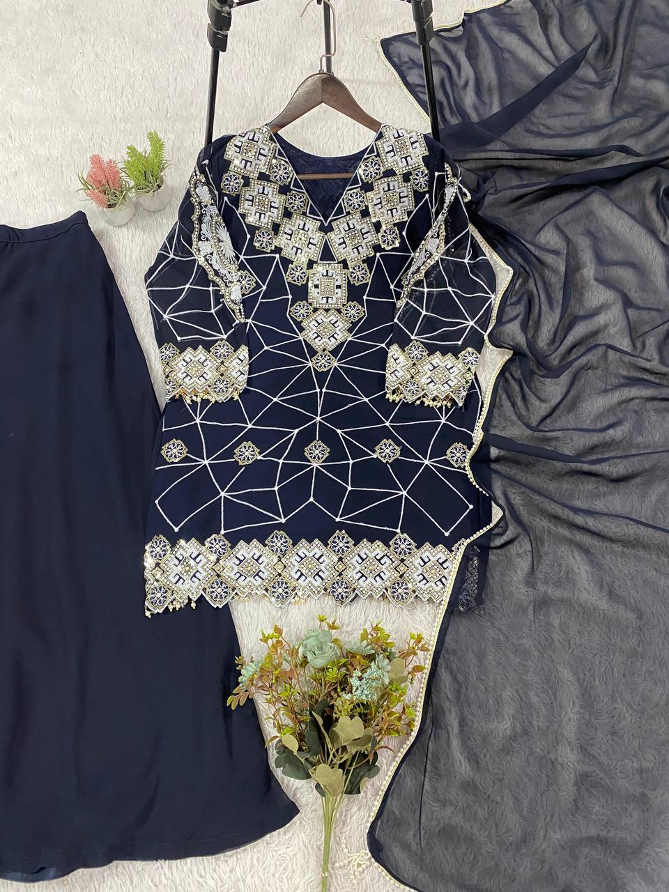 EID EXCLUSIVE AND TRENDY FOR WEDDING SEASON PLAZZO