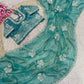 Beautiful Sequence Brits C- pallu work along saree