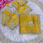 Beautiful Sequence Brits C- pallu work along saree