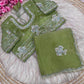 Beautiful Sequence Brits C- pallu work along saree