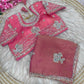 Beautiful Sequence Brits C- pallu work along saree