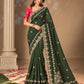 Party Wear Soft Pure chinon silk Saree