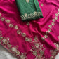 Party Wear Soft Pure chinon silk Saree